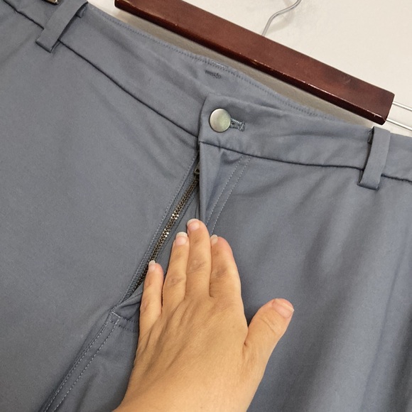 Lululemon Pants Mens 36 x 32 Gray Commission Classic Qwick Chino Water Repellent - Picture 6 of 16